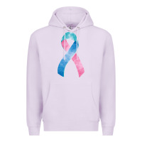 Lilac thyroid cancer ribbon fa element Premium Hoodie - FaDigitalArtStudio