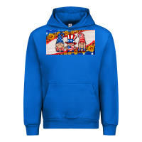 Cobalt usa gnome license plate Urban Hoodie - HRA Design Shop