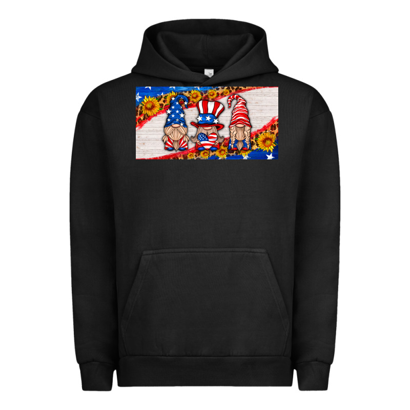 Usa Gnome License Plate Urban Hoodie by HRA Design Shop | Teevron