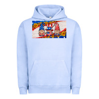 Pigment Grape Ice usa gnome license plate Urban Hoodie - HRA Design Shop