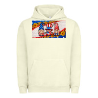 Pigment Pistachio usa gnome license plate Urban Hoodie - HRA Design Shop
