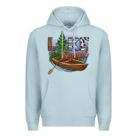 Blue Mist lake squad Premium Hoodie - HRA Design Shop