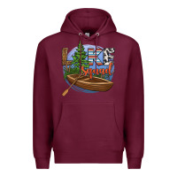 Burgundy lake squad Premium Hoodie - HRA Design Shop