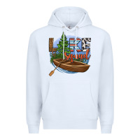 White lake squad Premium Hoodie - HRA Design Shop