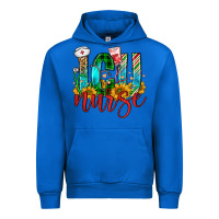 Cobalt christmas icu nurse Urban Hoodie - FaDigitalArtStudio