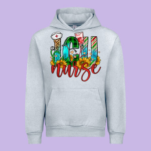 Christmas Icu Nurse Urban Hoodie Designed By Fadigitalartstudio
