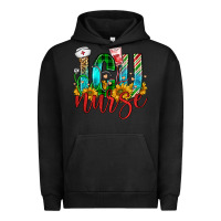 Pigment Black christmas icu nurse Urban Hoodie - FaDigitalArtStudio