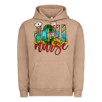 Pigment Burro christmas icu nurse Urban Hoodie - FaDigitalArtStudio