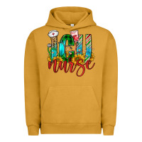 Pigment Peanut Butter christmas icu nurse Urban Hoodie - FaDigitalArtStudio