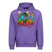 Tulip christmas icu nurse Urban Hoodie - FaDigitalArtStudio