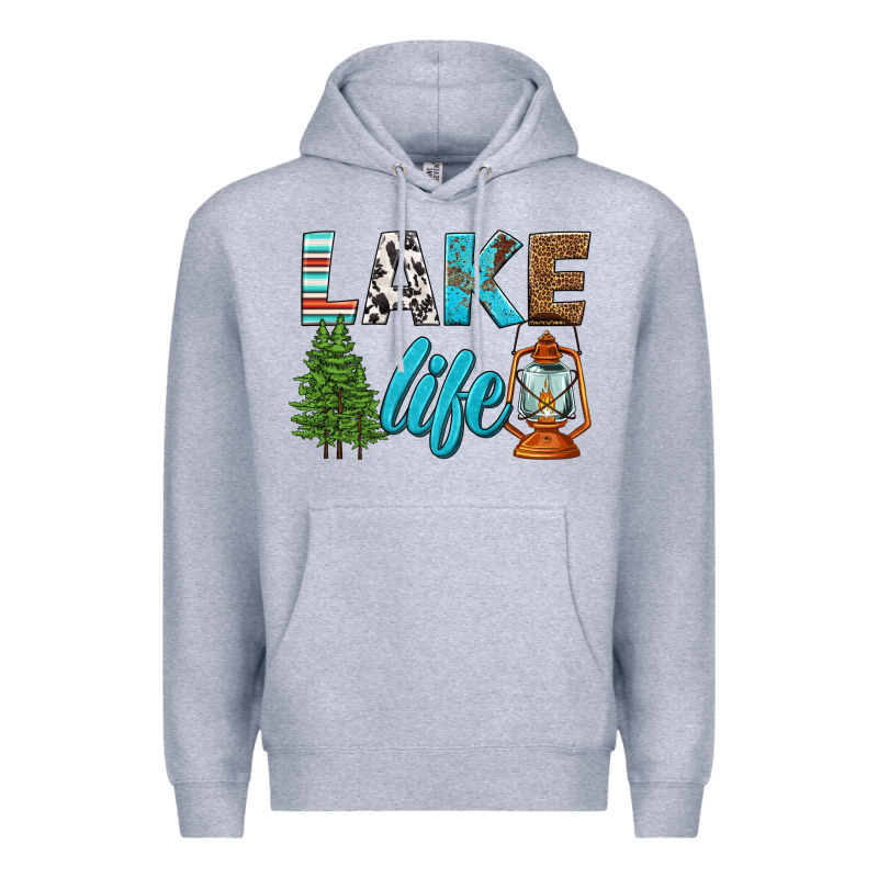 Lake Life Premium Hoodie by HRA Design Shop | Teevron