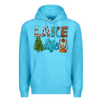 Ocean Blue lake life Premium Hoodie - HRA Design Shop