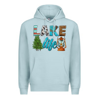 Blue Mist lake life Premium Hoodie - HRA Design Shop