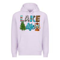 Lilac lake life Premium Hoodie - HRA Design Shop