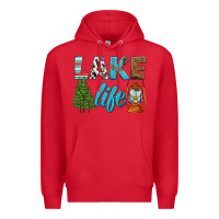 Red lake life Premium Hoodie - HRA Design Shop