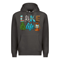 Smoke lake life Premium Hoodie - HRA Design Shop