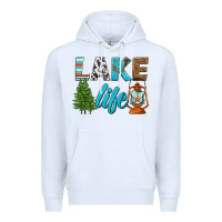 White lake life Premium Hoodie - HRA Design Shop