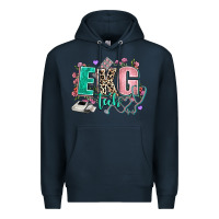 Navy ekg tech Premium Hoodie - AdoDesignShop