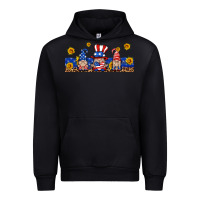 Black usa gnome libbey cup Urban Hoodie - HRA Design Shop