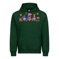 Forest Green usa gnome libbey cup Urban Hoodie - HRA Design Shop