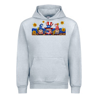Heather Grey usa gnome libbey cup Urban Hoodie - HRA Design Shop