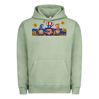 Pigment Oil Green usa gnome libbey cup Urban Hoodie - HRA Design Shop