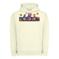 Pigment Pistachio usa gnome libbey cup Urban Hoodie - HRA Design Shop