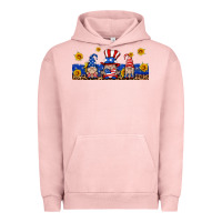 Pigment Salmon usa gnome libbey cup Urban Hoodie - HRA Design Shop