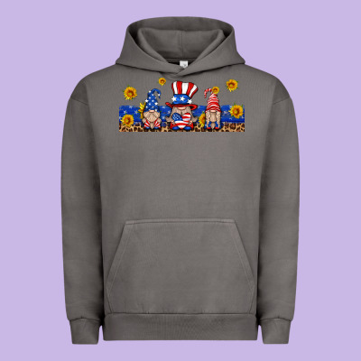 Usa Gnome Libbey Cup Urban Hoodie Designed By Hra Design Shop