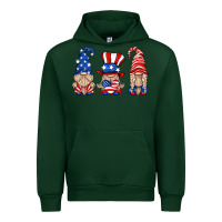 Forest Green usa gnome Urban Hoodie - HRA Design Shop