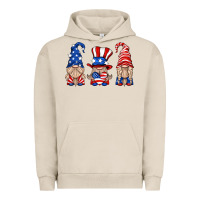 Pigment French Oak usa gnome Urban Hoodie - HRA Design Shop