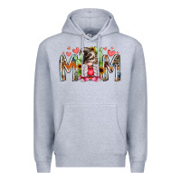 Heather Grey mom gnomes Premium Hoodie - RacoonDesign