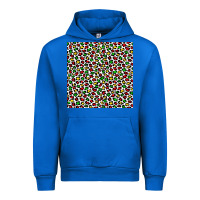 Cobalt christmas leopard Urban Hoodie - FaDigitalArtStudio