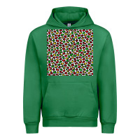 Emerald christmas leopard Urban Hoodie - FaDigitalArtStudio