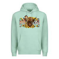 Seafoam mom highland cow Premium Hoodie - RacoonDesign