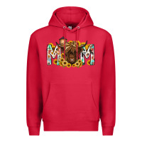Cardinal mom highland cow Premium Hoodie - RacoonDesign