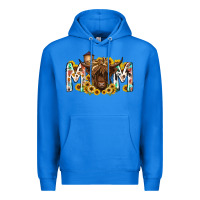 True Royal mom highland cow Premium Hoodie - RacoonDesign