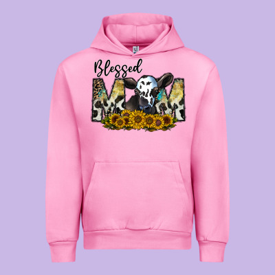 Blessed Urban Hoodie Designed By Cowhidedigitalart