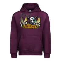 Mauve Wine blessed Urban Hoodie - CowhideDigitalArt