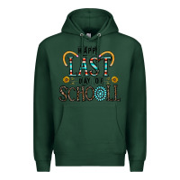 Sports Green happy last schopol Premium Hoodie - CowhideDigitalArt