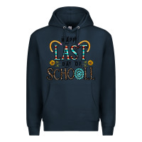 Navy happy last schopol Premium Hoodie - CowhideDigitalArt