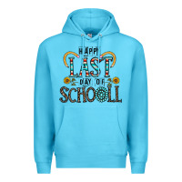 Ocean Blue happy last schopol Premium Hoodie - CowhideDigitalArt