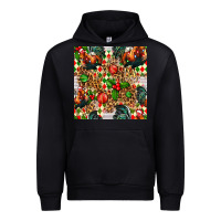 Black christmas leopard chicken Urban Hoodie - FaDigitalArtStudio