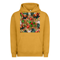 Pigment Peanut Butter christmas leopard chicken Urban Hoodie - FaDigitalArtStudio