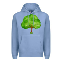 Colony Blue tree Premium Hoodie - FaDigitalArtStudio