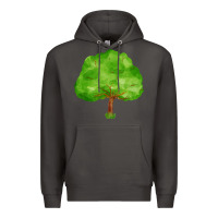 Smoke tree Premium Hoodie - FaDigitalArtStudio