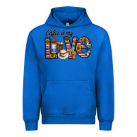 Cobalt coffee İs mt love Urban Hoodie - CowhideDigitalArt