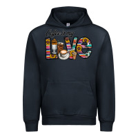 Navy coffee İs mt love Urban Hoodie - CowhideDigitalArt