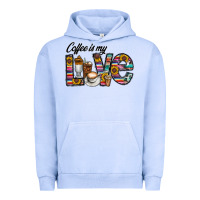 Pigment Grape Ice coffee İs mt love Urban Hoodie - CowhideDigitalArt