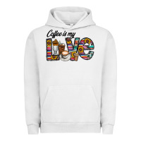 Pigment Lunar Rock coffee İs mt love Urban Hoodie - CowhideDigitalArt